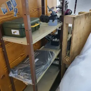 Metal shelf