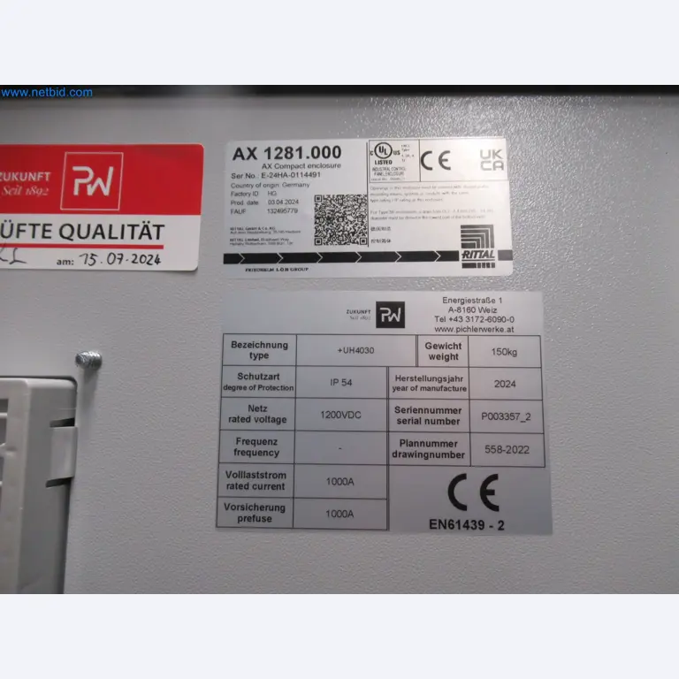 LILIUM eAircraft GmbH / LILIUM GmbH; Maschinen, Testanlagen und Betriebsausstattungen zur Herstellung von eVTOL -11