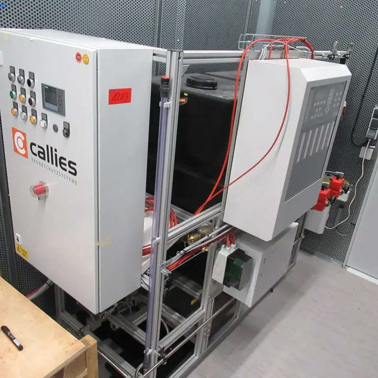 Sistema de nebulización de agua a alta presión Callies CPP25 + CTM750