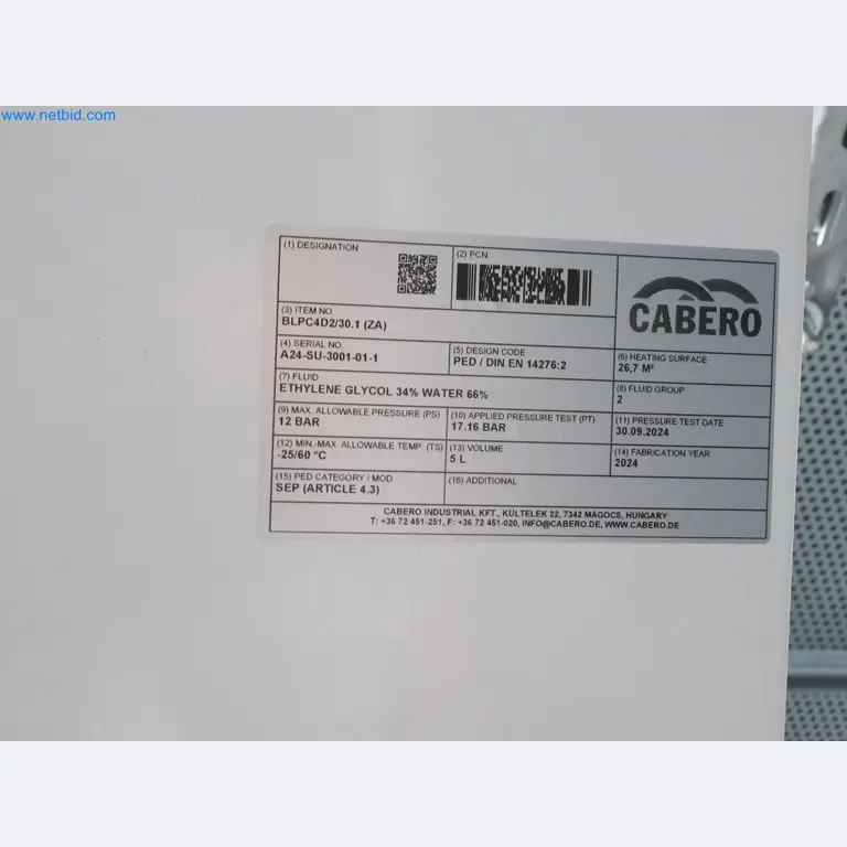 LILIUM eAircraft GmbH / LILIUM GmbH; Maschinen, Testanlagen und Betriebsausstattungen zur Herstellung von eVTOL -11