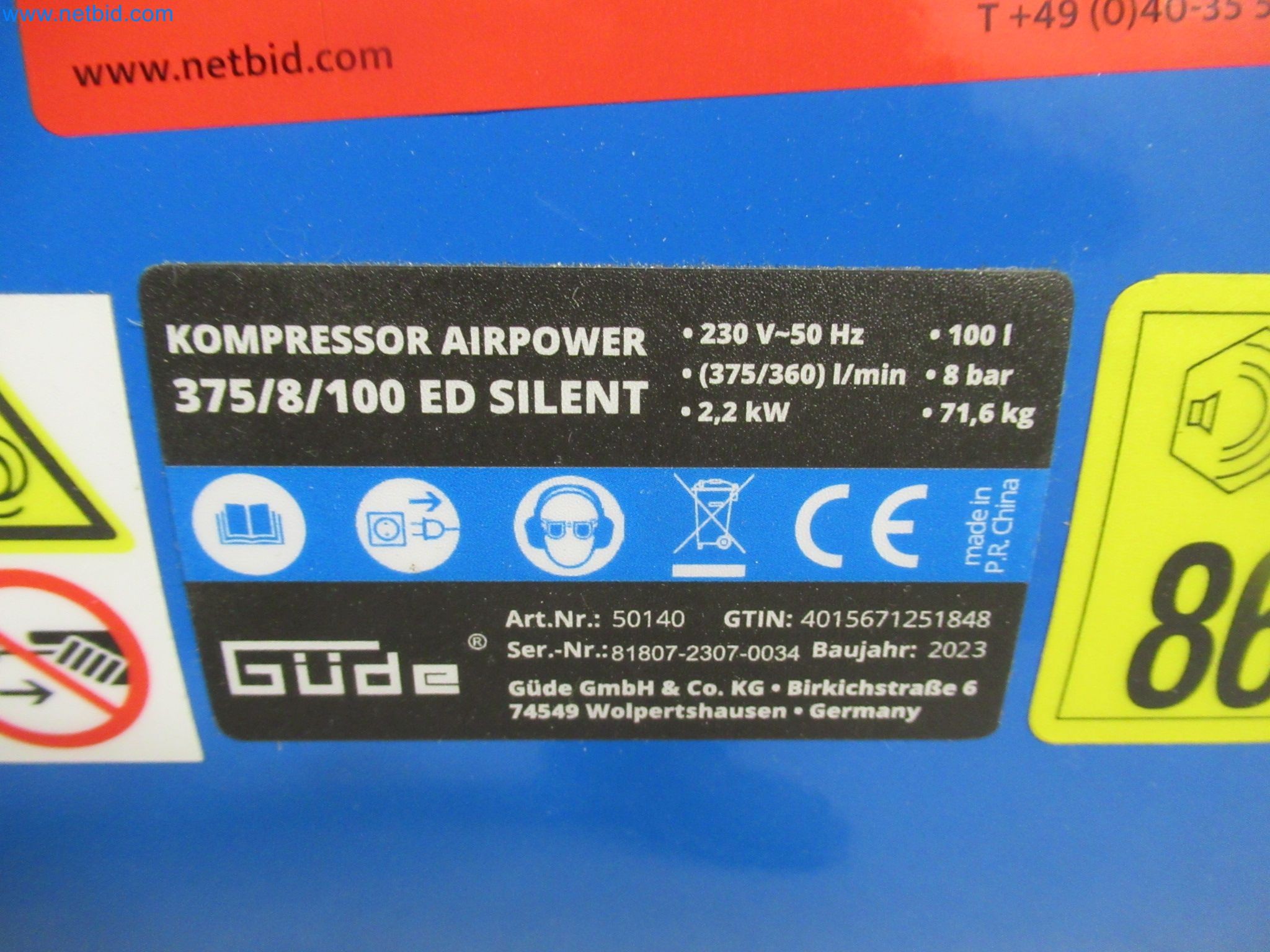 LILIUM eAircraft GmbH / LILIUM GmbH; Maschinen, Testanlagen und Betriebsausstattungen zur Herstellung von eVTOL -2