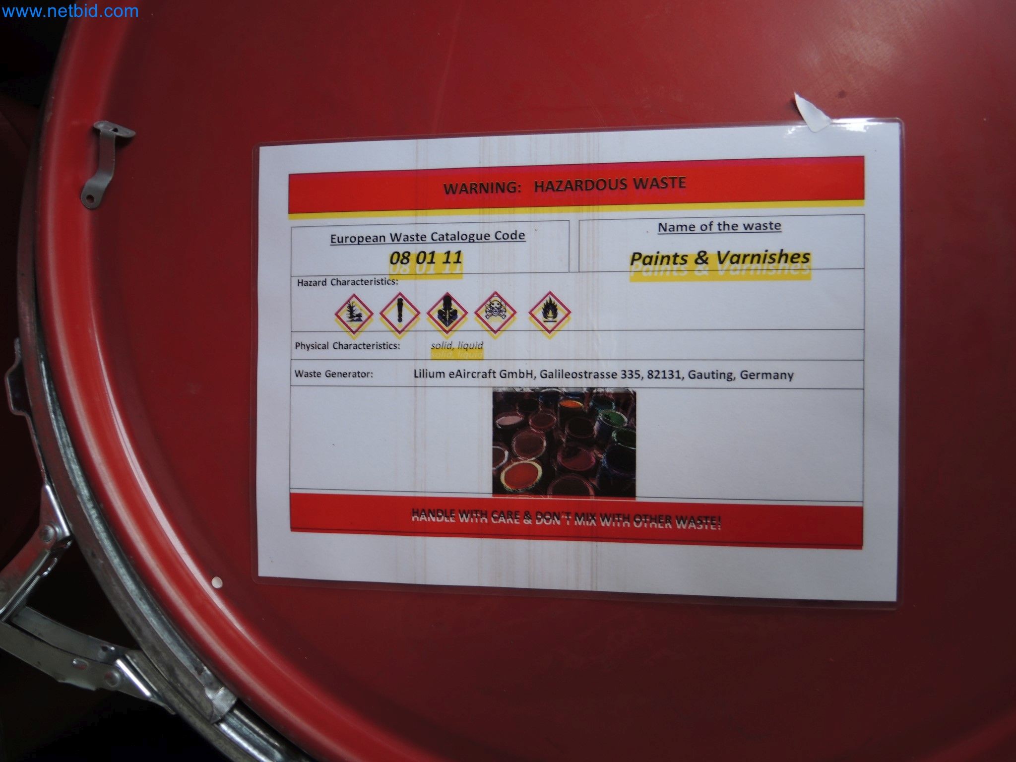 LILIUM eAircraft GmbH / LILIUM GmbH; stroji, preskusni sistemi in delovna oprema za proizvodnjo eVTOL-16