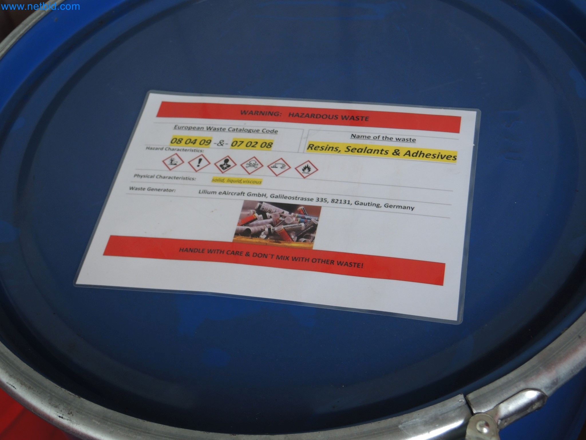 LILIUM eAircraft GmbH / LILIUM GmbH; stroji, preskusni sistemi in delovna oprema za proizvodnjo eVTOL-17