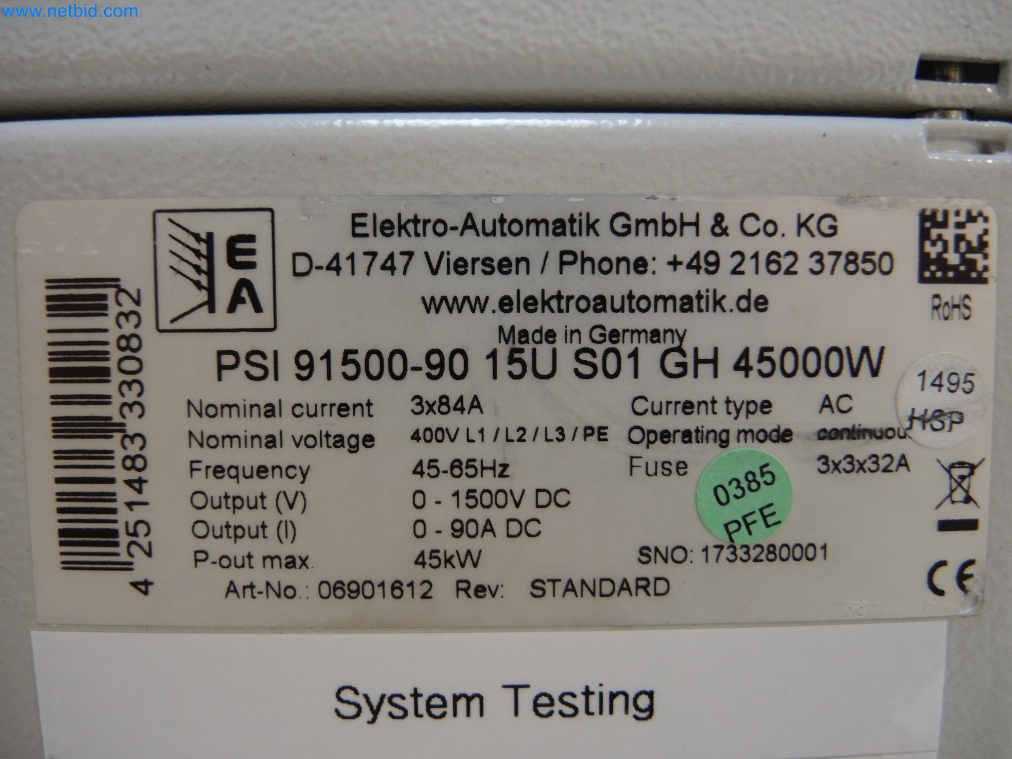 LILIUM eAircraft GmbH / LILIUM GmbH; stroji, preskusni sistemi in delovna oprema za proizvodnjo eVTOL-9