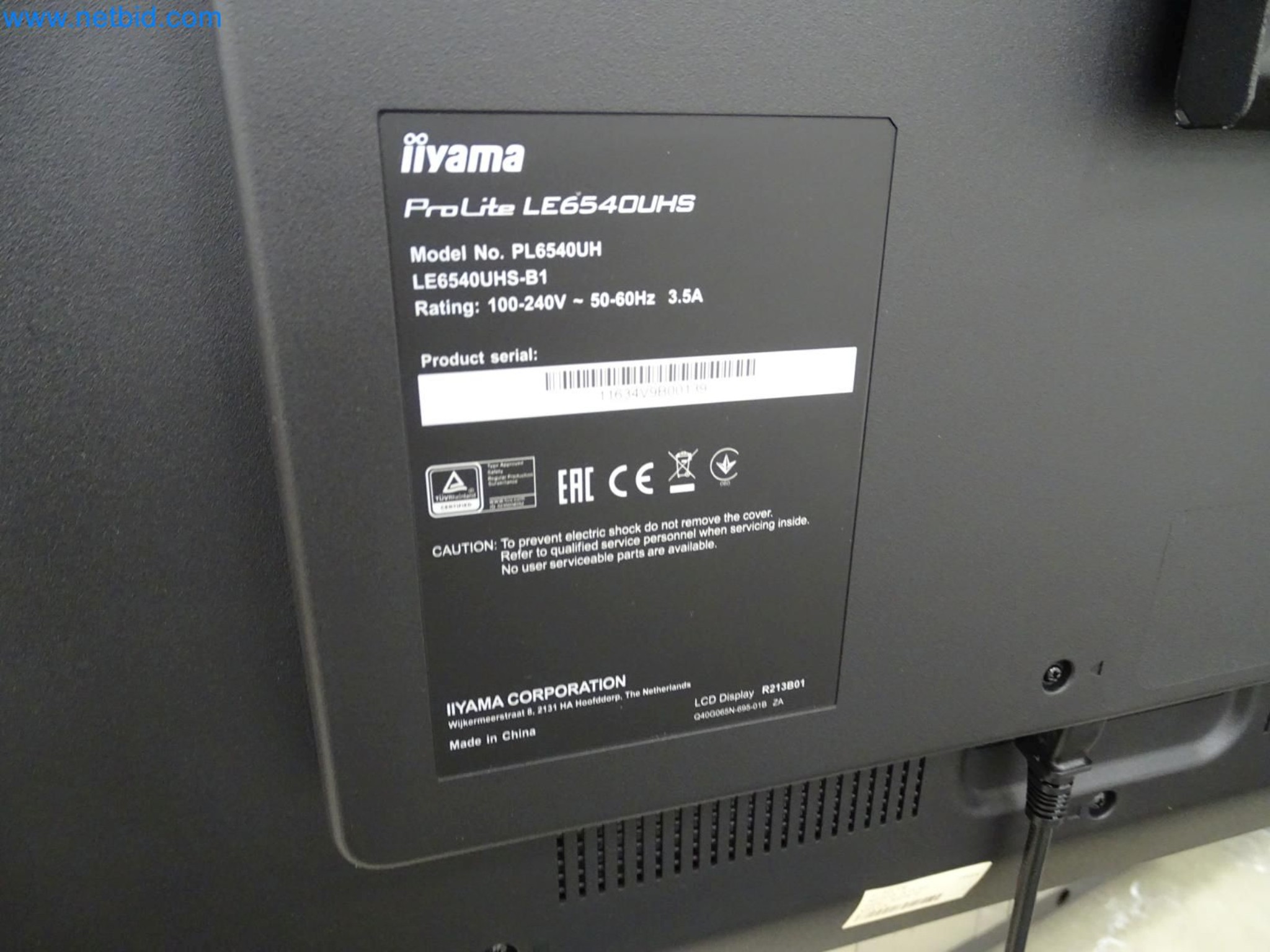 LILIUM eAircraft GmbH / LILIUM GmbH; stroji, preskusni sistemi in delovna oprema za proizvodnjo eVTOL-8