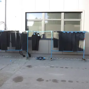 2 Schweißschutzvorhänge Kemper