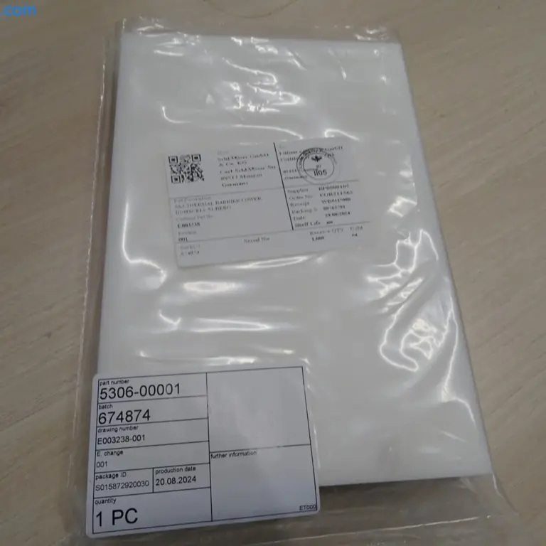 Posten SA.-Thermal Barrier Schlässer GmbH Rohacell.51 Her