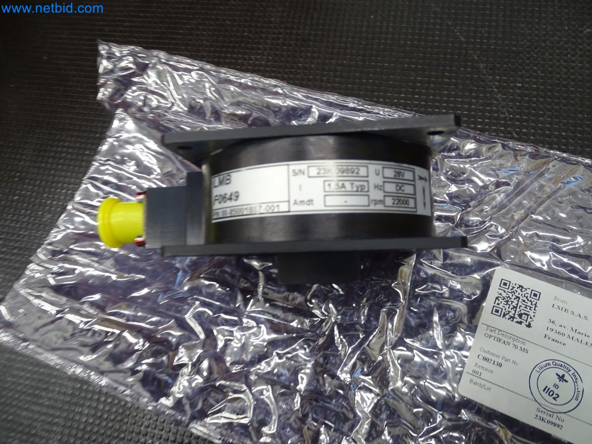 LILIUM eAircraft GmbH / LILIUM GmbH; Maschinen, Testanlagen und Betriebsausstattungen zur Herstellung von eVTOL -2