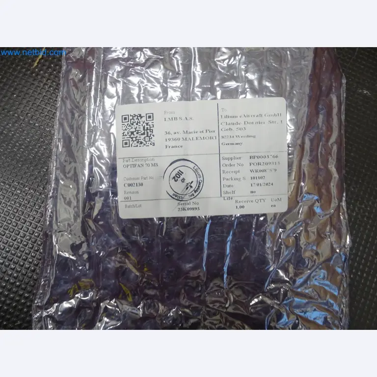 LILIUM eAircraft GmbH / LILIUM GmbH; Maschinen, Testanlagen und Betriebsausstattungen zur Herstellung von eVTOL -2