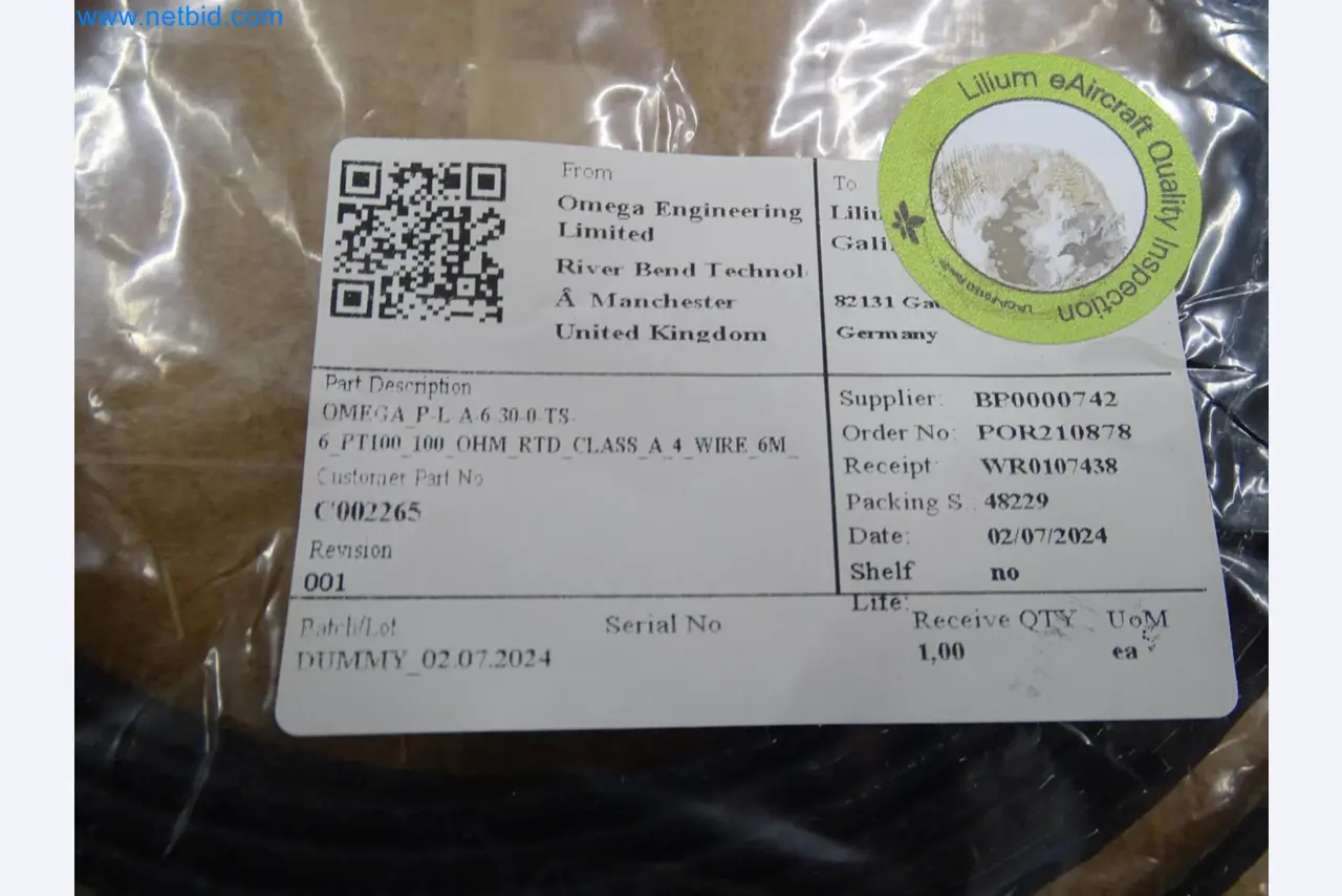 LILIUM eAircraft GmbH / LILIUM GmbH; machines, test systems and operating equipment for the production of eVTOLs-2