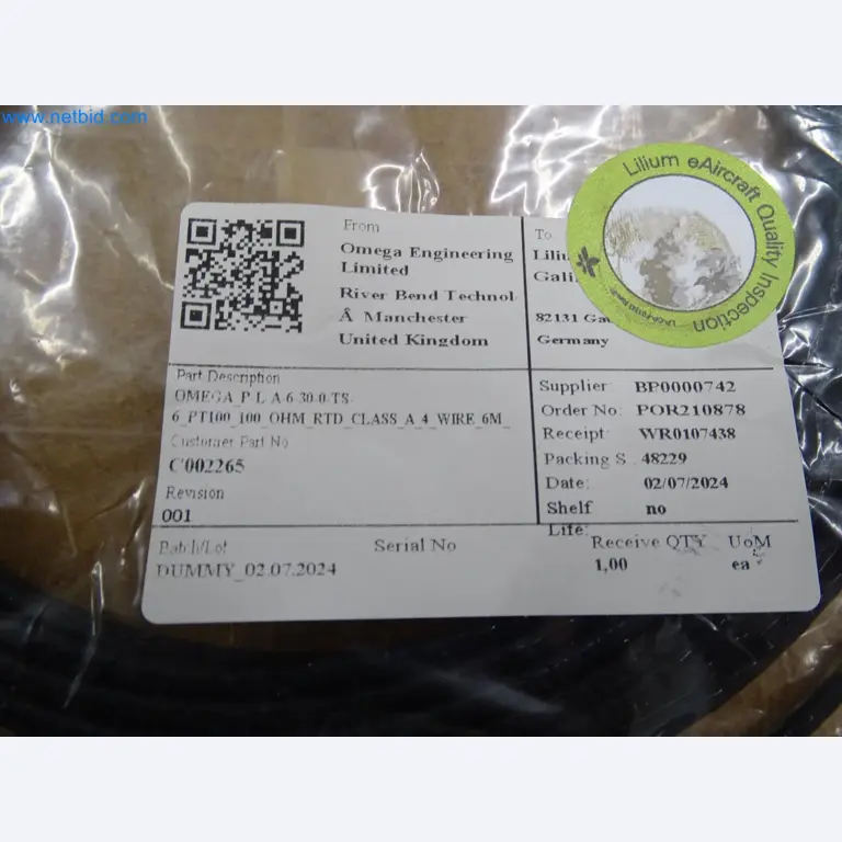 LILIUM eAircraft GmbH / LILIUM GmbH; machines, test systems and operating equipment for the production of eVTOLs-2