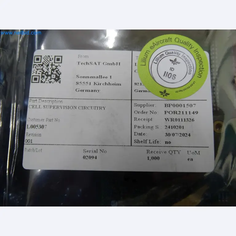 LILIUM eAircraft GmbH / LILIUM GmbH; máquinas, sistemas de prueba y equipos operativos para la producción de eVTOLs-3