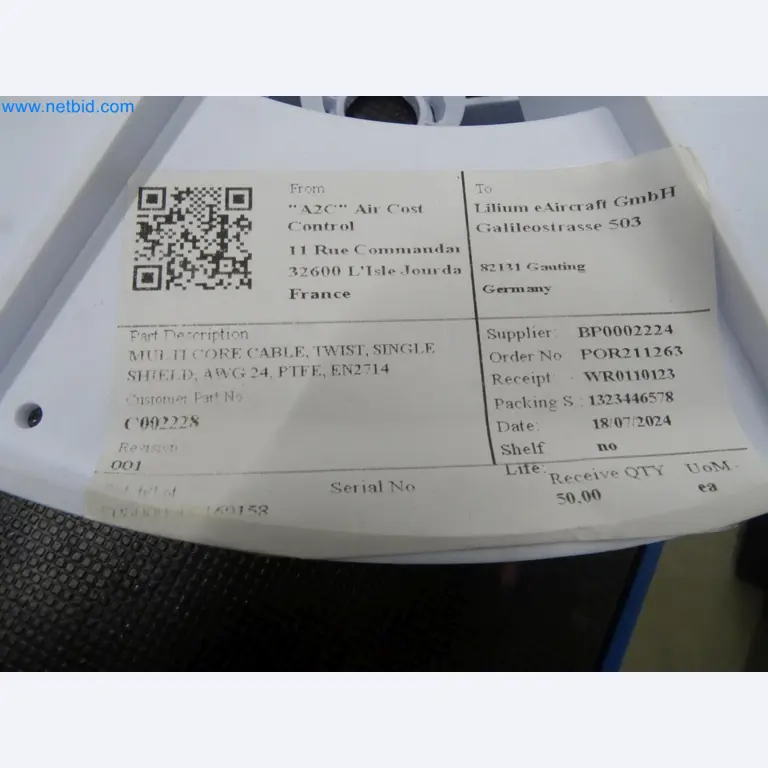 LILIUM eAircraft GmbH / LILIUM GmbH; stroji, preskusni sistemi in delovna oprema za proizvodnjo eVTOL-2