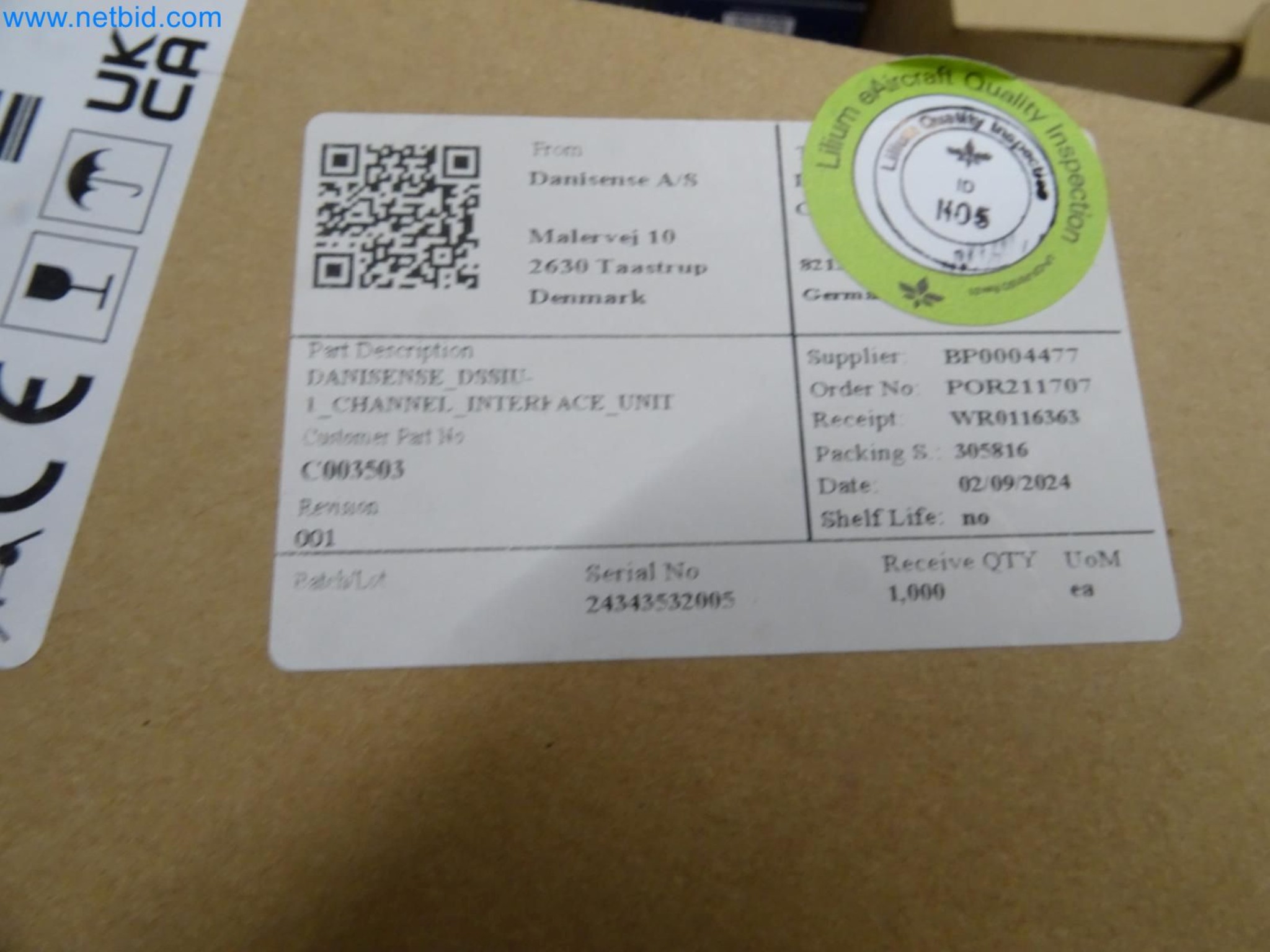 LILIUM eAircraft GmbH / LILIUM GmbH; stroji, preskusni sistemi in delovna oprema za proizvodnjo eVTOL-6