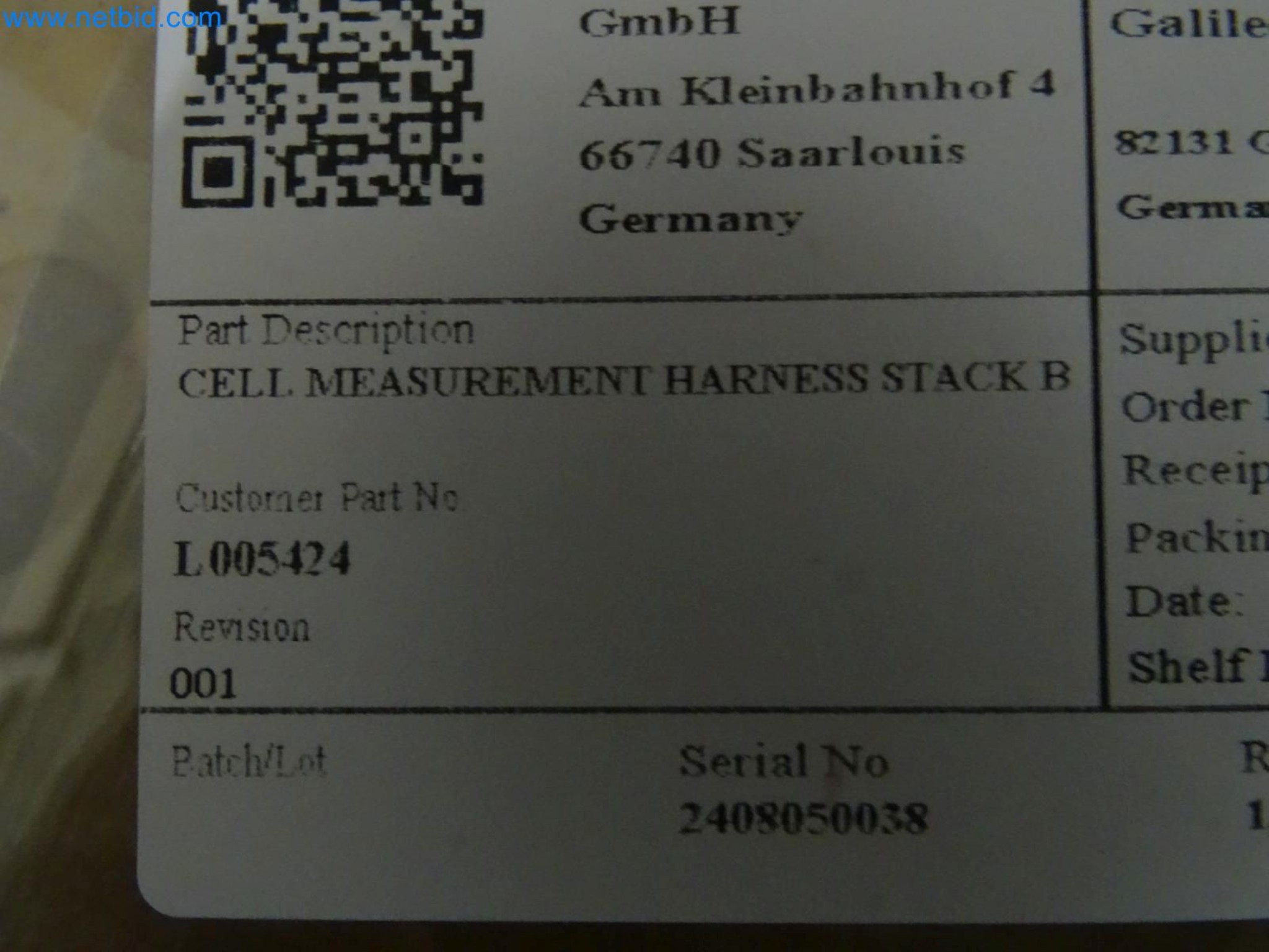 LILIUM eAircraft GmbH / LILIUM GmbH; machines, test systems and operating equipment for the production of eVTOLs-2