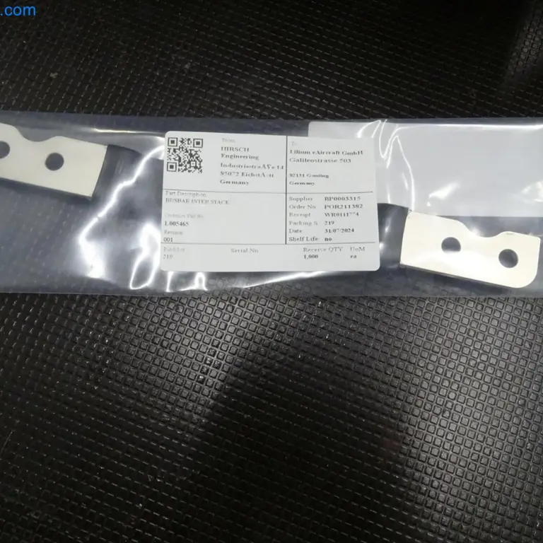 36 Busbar Inter Stack Hirsch Engineering