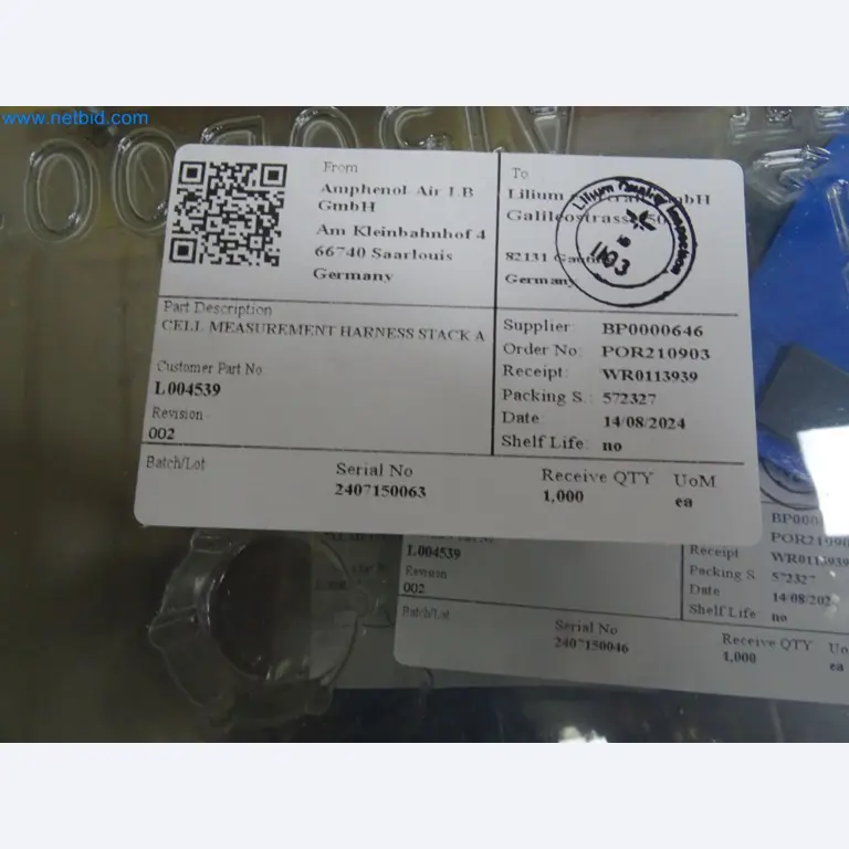 LILIUM eAircraft GmbH / LILIUM GmbH; stroji, preskusni sistemi in delovna oprema za proizvodnjo eVTOL-4