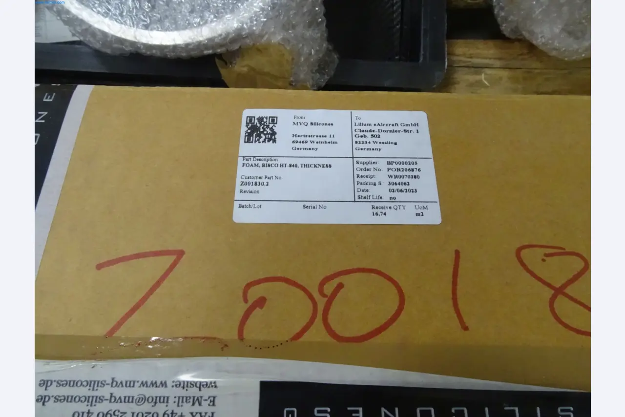 LILIUM eAircraft GmbH / LILIUM GmbH; maszyny, systemy testowe i sprzęt operacyjny do produkcji eVTOLs-6