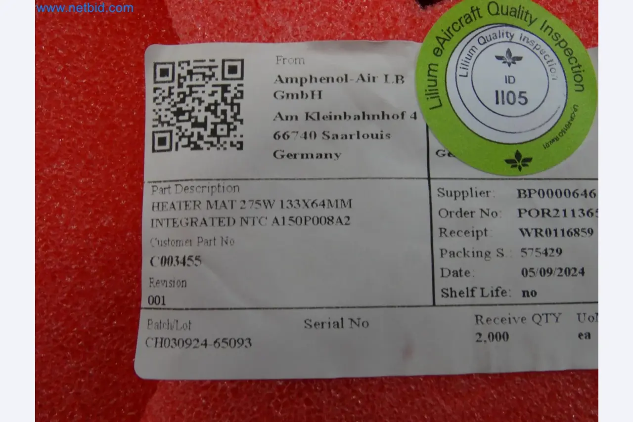 LILIUM eAircraft GmbH / LILIUM GmbH; maszyny, systemy testowe i sprzęt operacyjny do produkcji eVTOLs-4