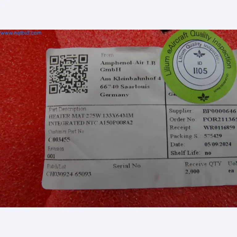 LILIUM eAircraft GmbH / LILIUM GmbH; maszyny, systemy testowe i sprzęt operacyjny do produkcji eVTOLs-4