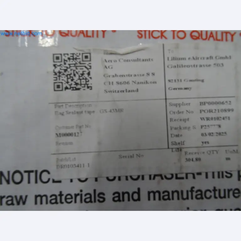 LILIUM eAircraft GmbH / LILIUM GmbH; stroji, preskusni sistemi in delovna oprema za proizvodnjo eVTOL-5