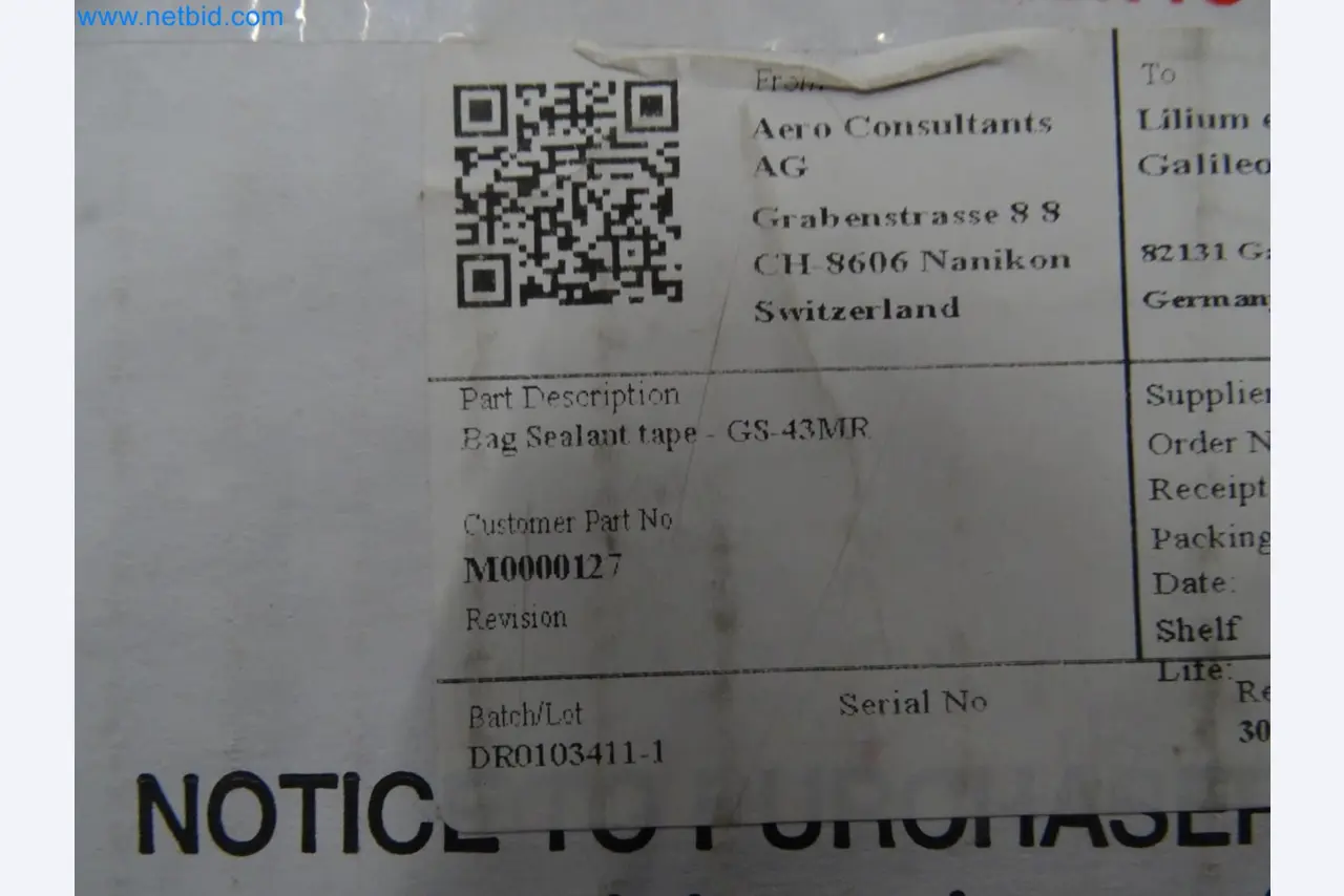 LILIUM eAircraft GmbH / LILIUM GmbH; stroji, preskusni sistemi in delovna oprema za proizvodnjo eVTOL-6