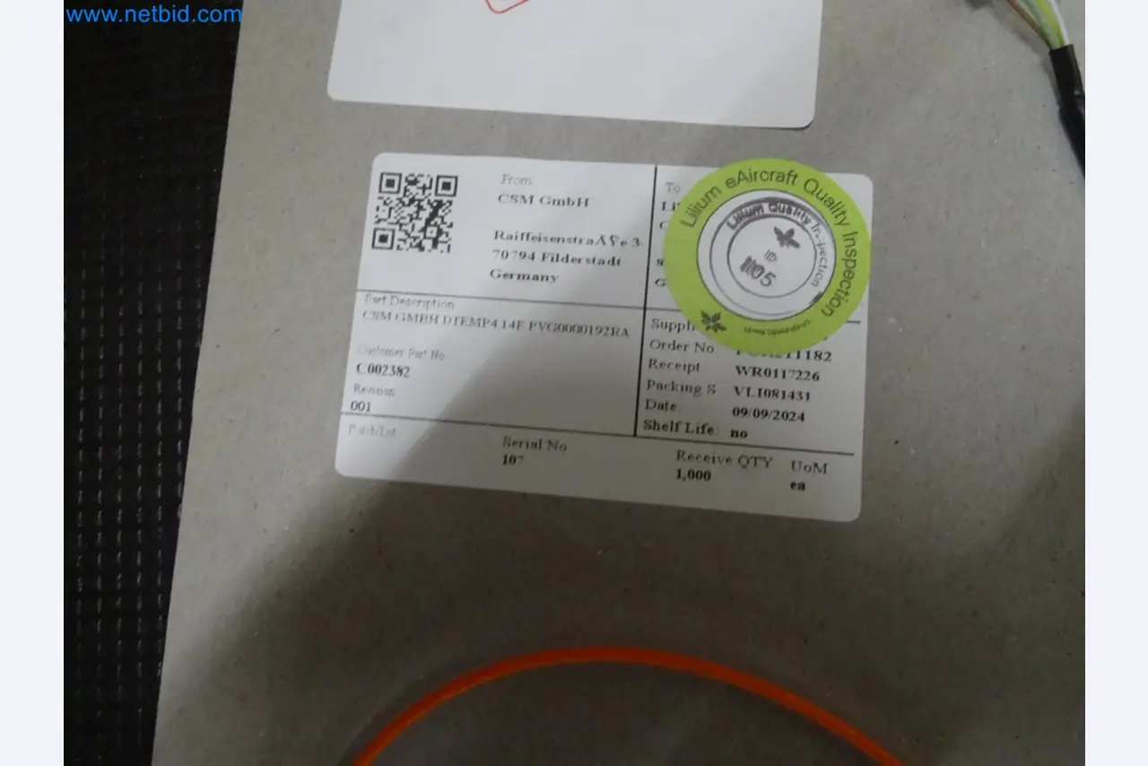 LILIUM eAircraft GmbH / LILIUM GmbH; stroji, preskusni sistemi in delovna oprema za proizvodnjo eVTOL-5