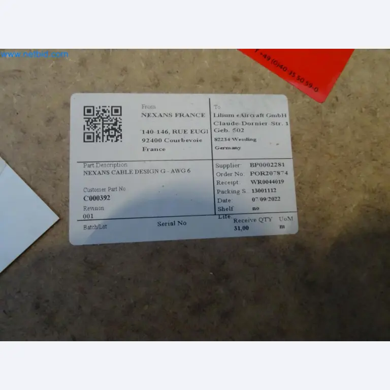 LILIUM eAircraft GmbH / LILIUM GmbH; Maschinen, Testanlagen und Betriebsausstattungen zur Herstellung von eVTOL -2