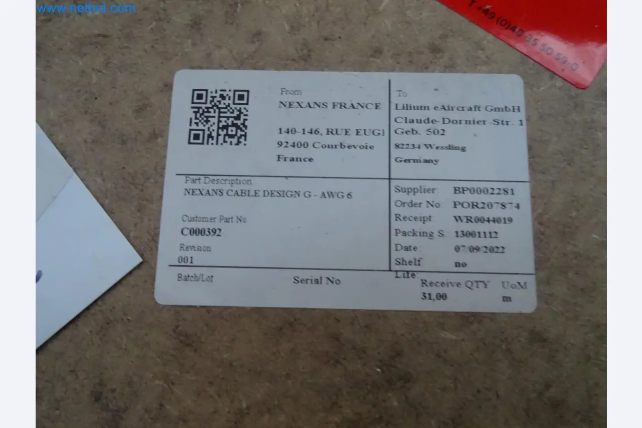 LILIUM eAircraft GmbH / LILIUM GmbH; Maschinen, Testanlagen und Betriebsausstattungen zur Herstellung von eVTOL -3