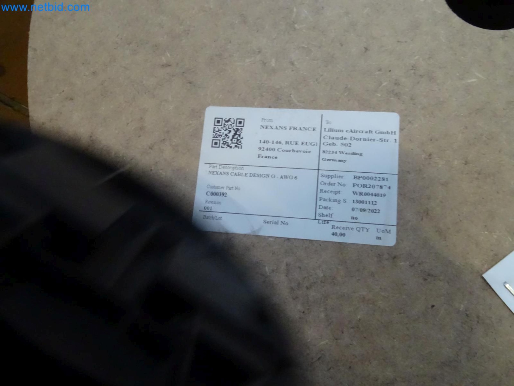 LILIUM eAircraft GmbH / LILIUM GmbH; Maschinen, Testanlagen und Betriebsausstattungen zur Herstellung von eVTOL -4