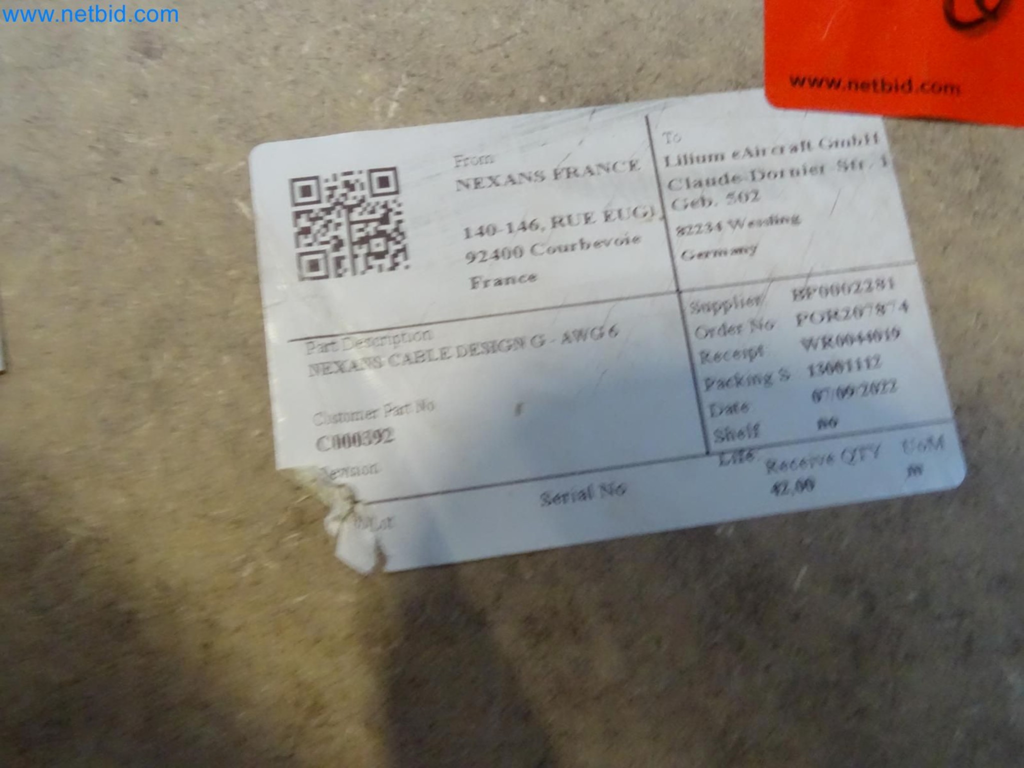 LILIUM eAircraft GmbH / LILIUM GmbH; Maschinen, Testanlagen und Betriebsausstattungen zur Herstellung von eVTOL -5