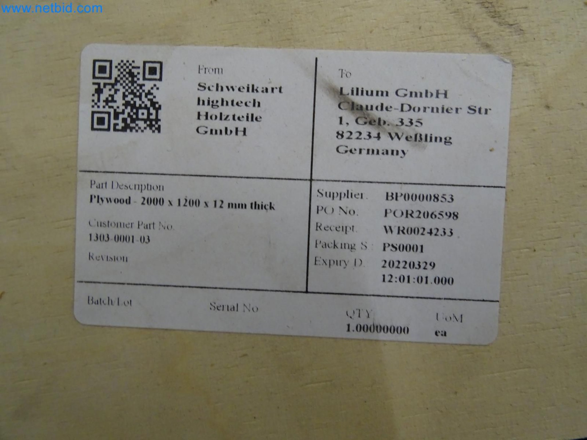 LILIUM eAircraft GmbH / LILIUM GmbH; Maschinen, Testanlagen und Betriebsausstattungen zur Herstellung von eVTOL -6