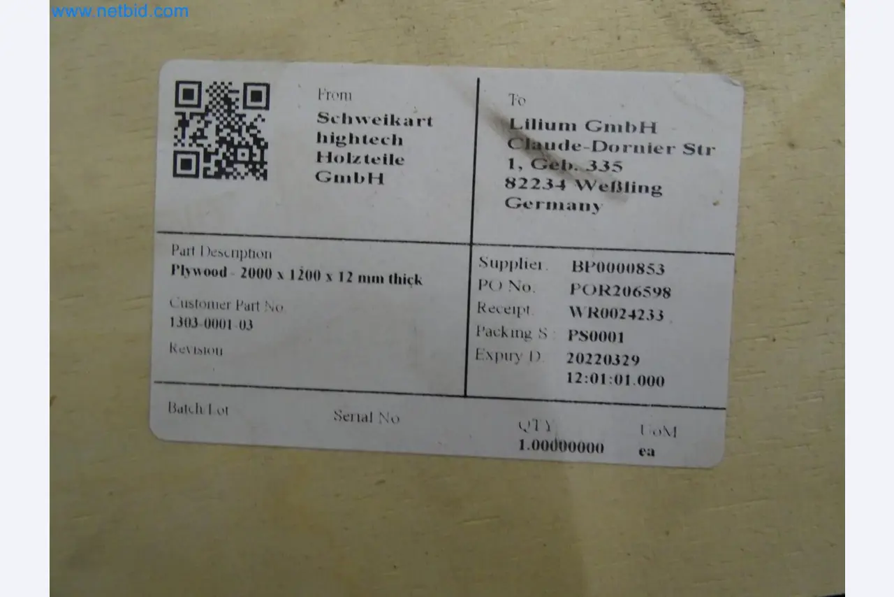 LILIUM eAircraft GmbH / LILIUM GmbH; Maschinen, Testanlagen und Betriebsausstattungen zur Herstellung von eVTOL -6