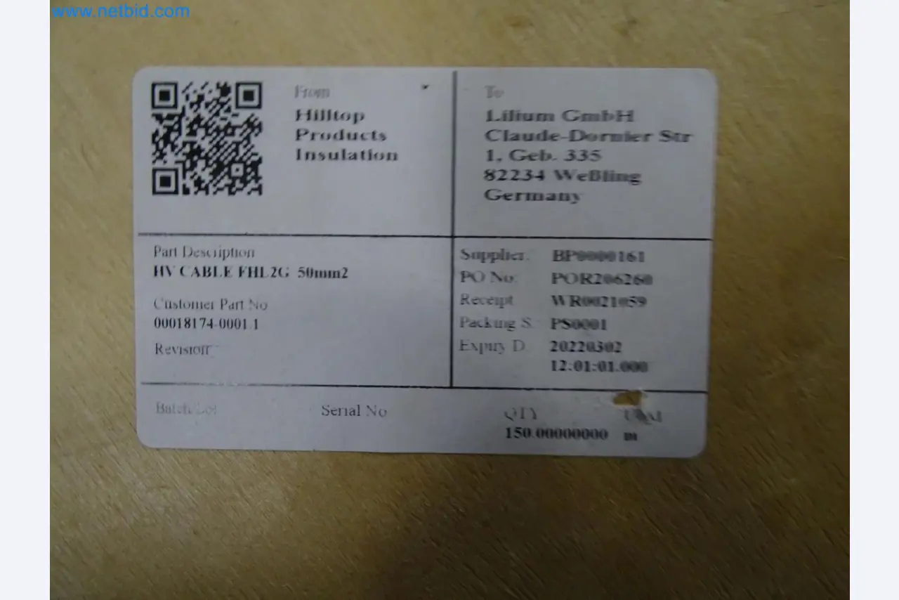 LILIUM eAircraft GmbH / LILIUM GmbH; máquinas, sistemas de ensaio e equipamento operacional para a produção de eVTOLs-2