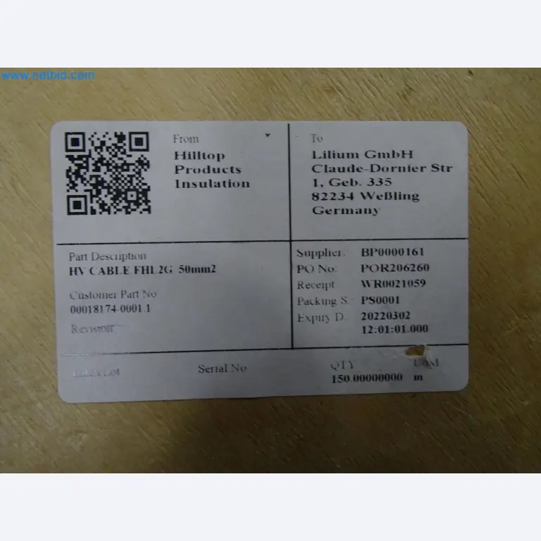 LILIUM eAircraft GmbH / LILIUM GmbH; máquinas, sistemas de ensaio e equipamento operacional para a produção de eVTOLs-3