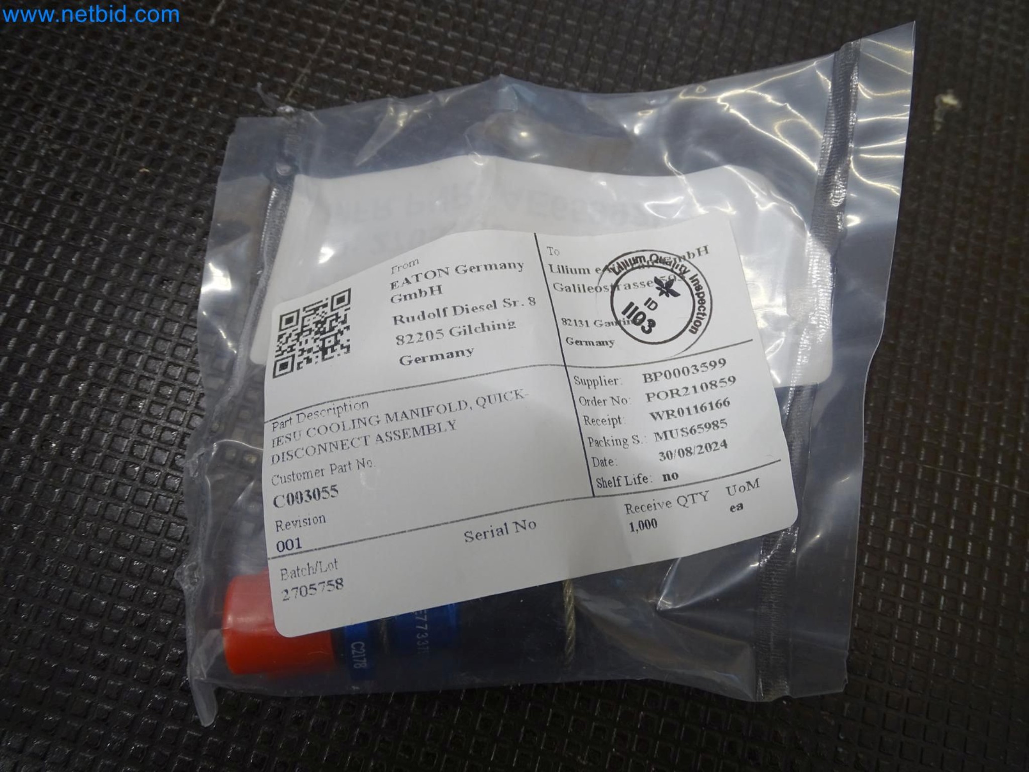 LILIUM eAircraft GmbH / LILIUM GmbH; Maschinen, Testanlagen und Betriebsausstattungen zur Herstellung von eVTOL -2