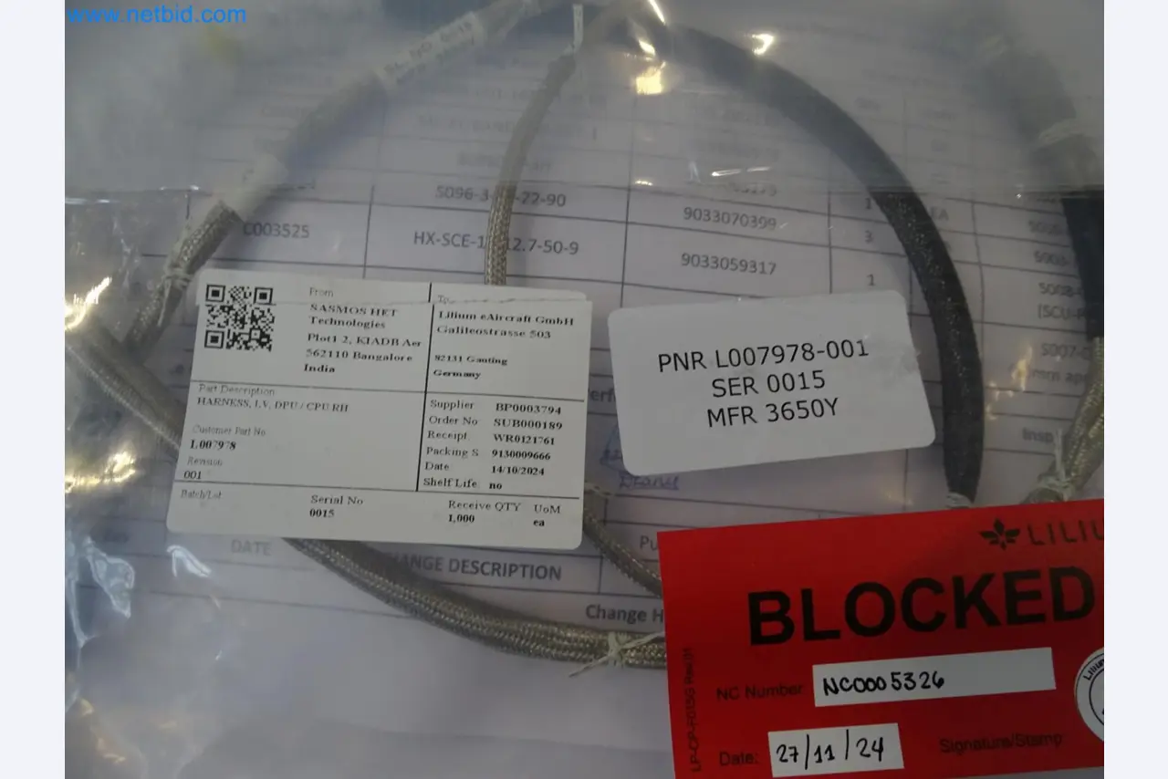 LILIUM eAircraft GmbH / LILIUM GmbH; machines, test systems and operating equipment for the production of eVTOLs-2