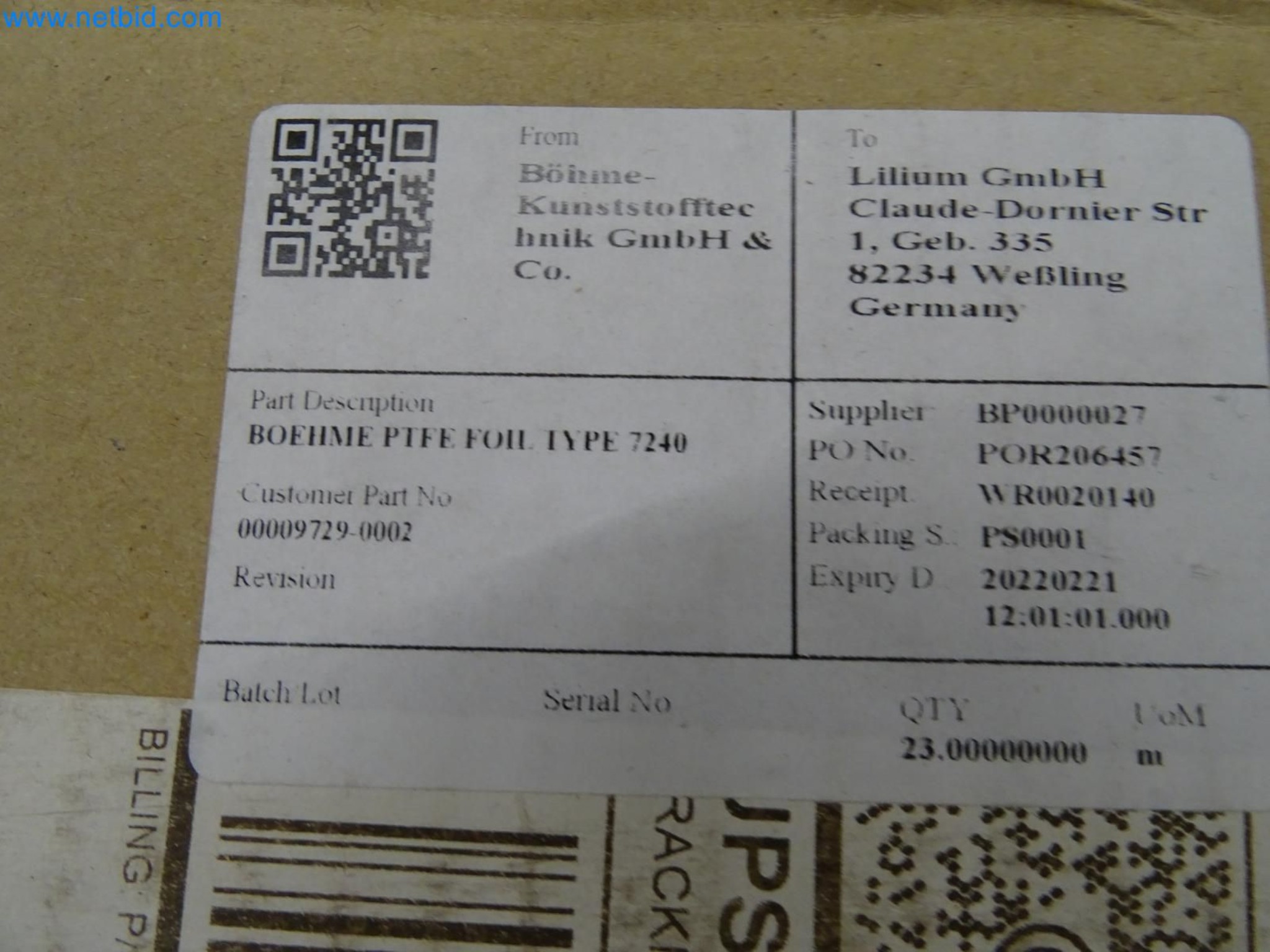 LILIUM eAircraft GmbH / LILIUM GmbH; machines, test systems and operating equipment for the production of eVTOLs-3