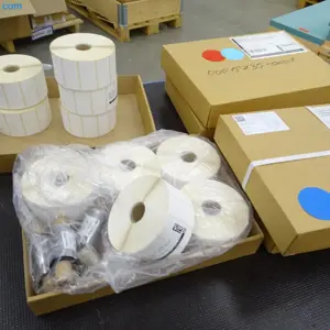 27 Rollen Etiketten Thermotransfer