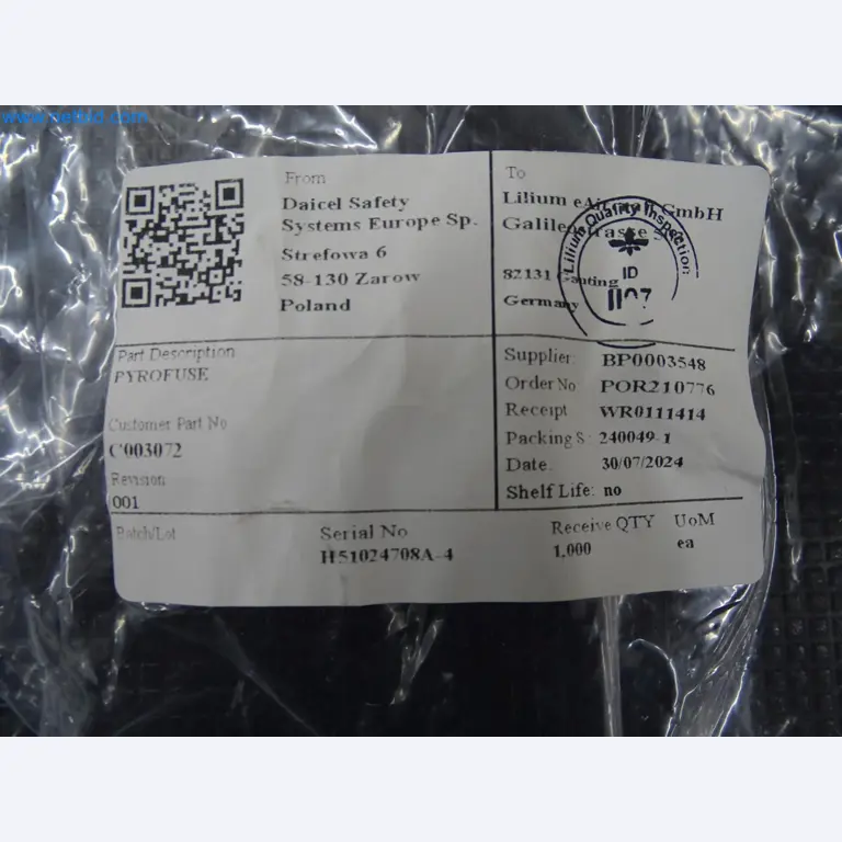 LILIUM eAircraft GmbH / LILIUM GmbH; machines, test systems and operating equipment for the production of eVTOLs-5