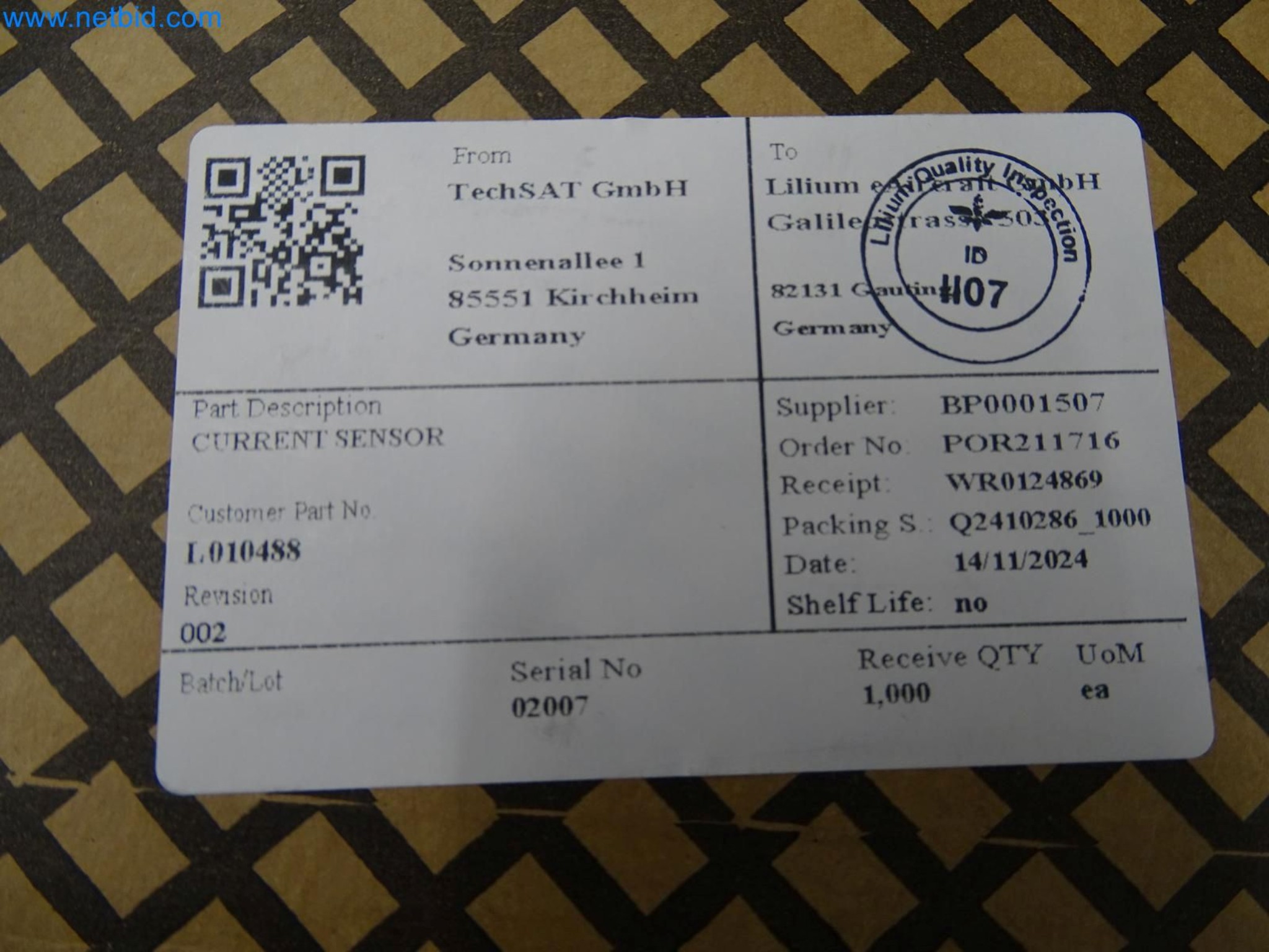 LILIUM eAircraft GmbH / LILIUM GmbH; machines, test systems and operating equipment for the production of eVTOLs-7