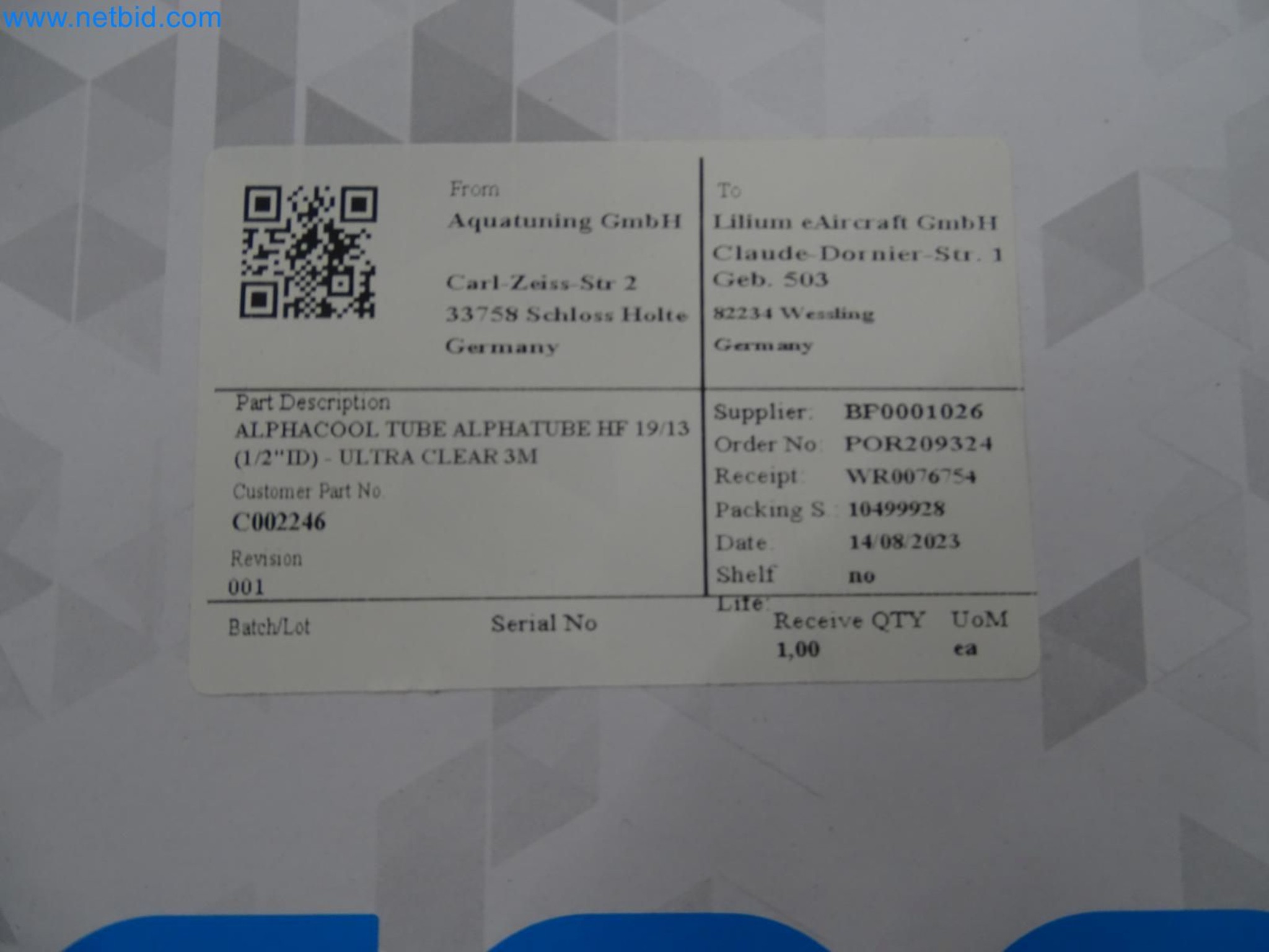 LILIUM eAircraft GmbH / LILIUM GmbH; machines, test systems and operating equipment for the production of eVTOLs-4