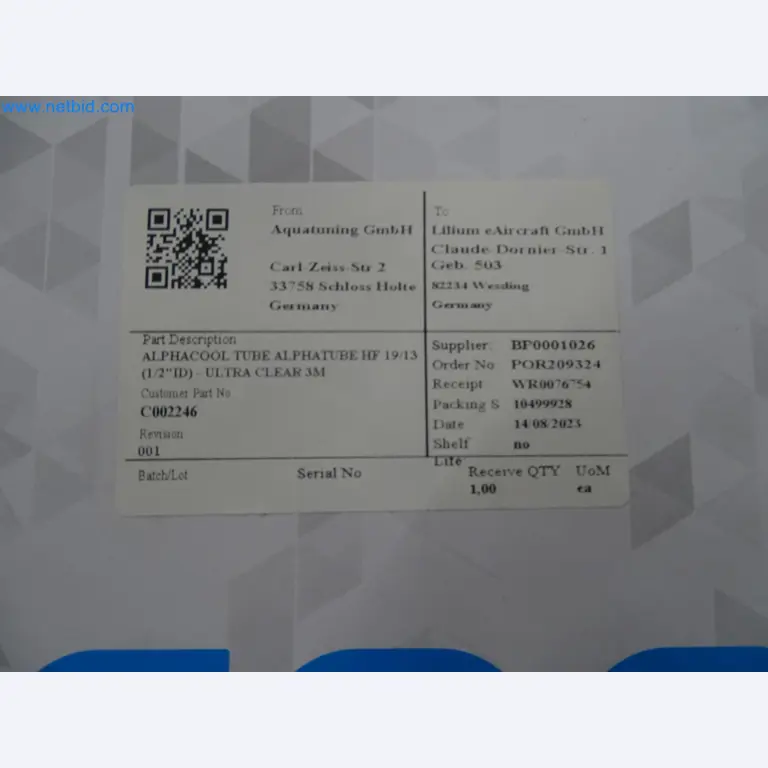 LILIUM eAircraft GmbH / LILIUM GmbH; machines, test systems and operating equipment for the production of eVTOLs-4