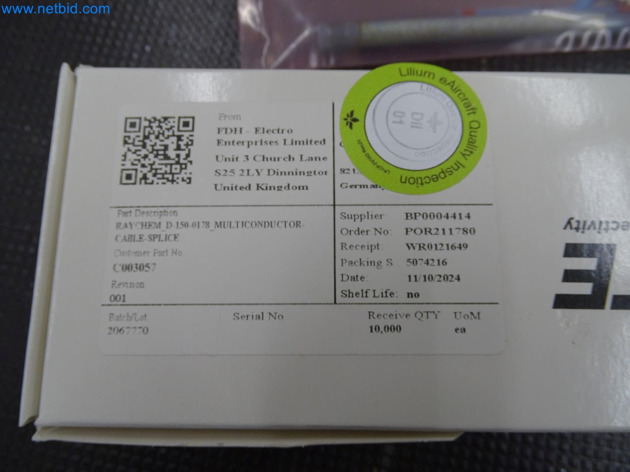 LILIUM eAircraft GmbH / LILIUM GmbH; machines, test systems and operating equipment for the production of eVTOLs-3