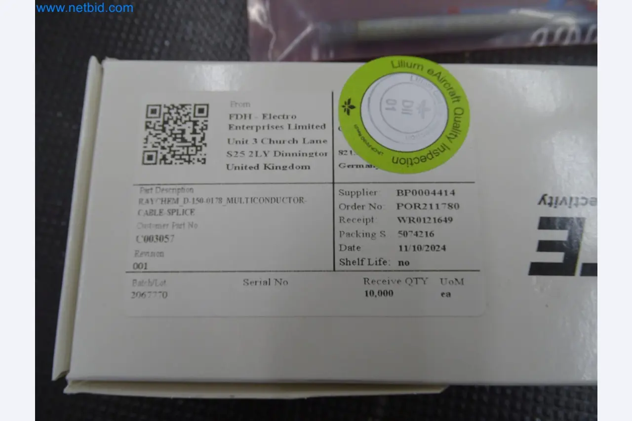 LILIUM eAircraft GmbH / LILIUM GmbH; machines, test systems and operating equipment for the production of eVTOLs-3