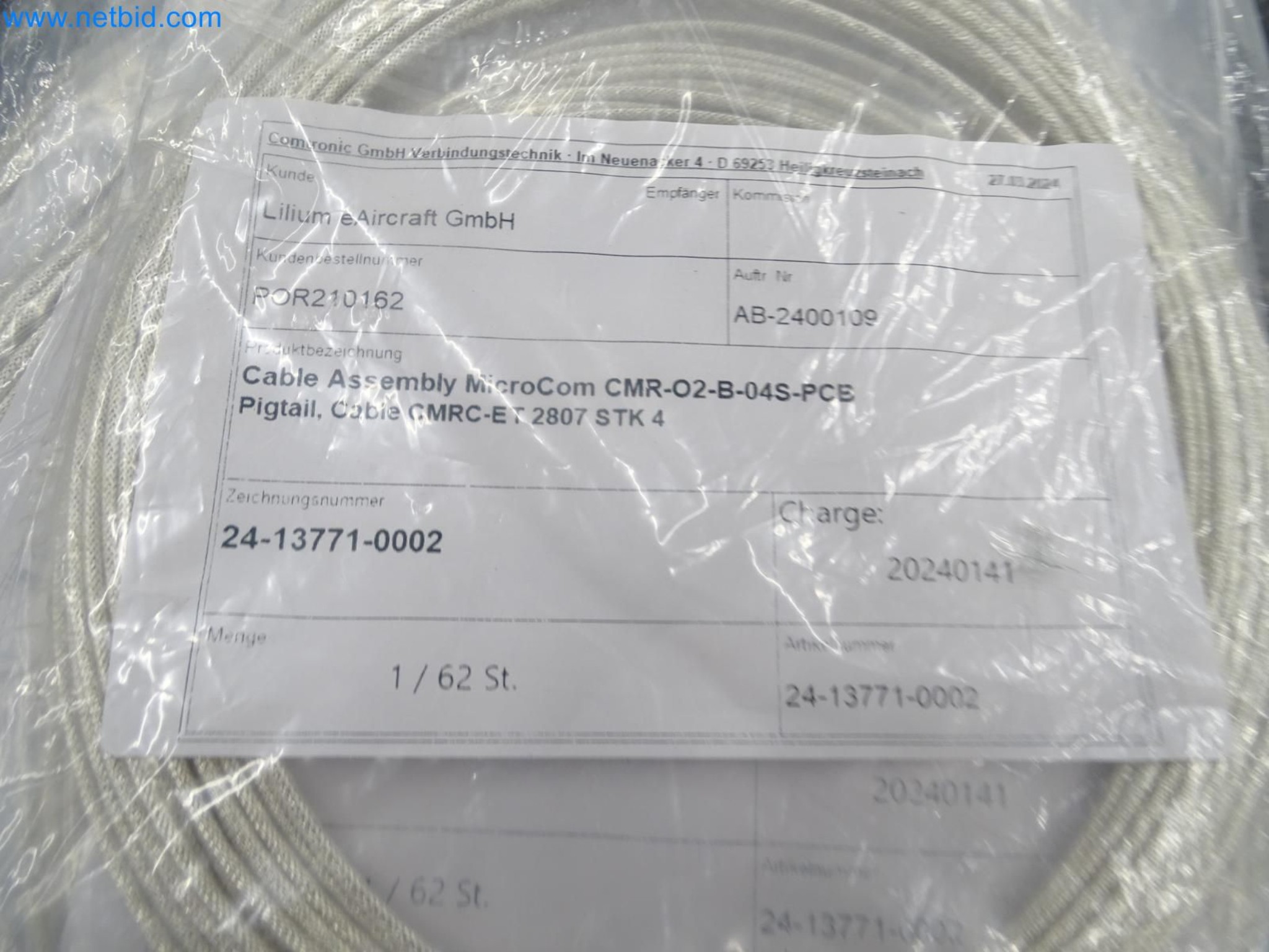 LILIUM eAircraft GmbH / LILIUM GmbH; machines, test systems and operating equipment for the production of eVTOLs-6