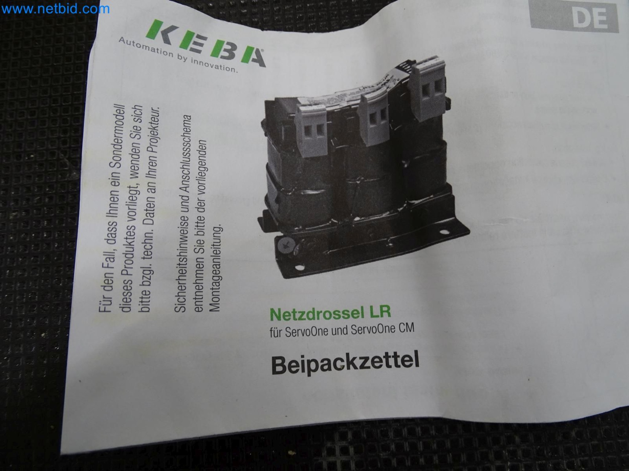 LILIUM eAircraft GmbH / LILIUM GmbH; Maschinen, Testanlagen und Betriebsausstattungen zur Herstellung von eVTOL -5