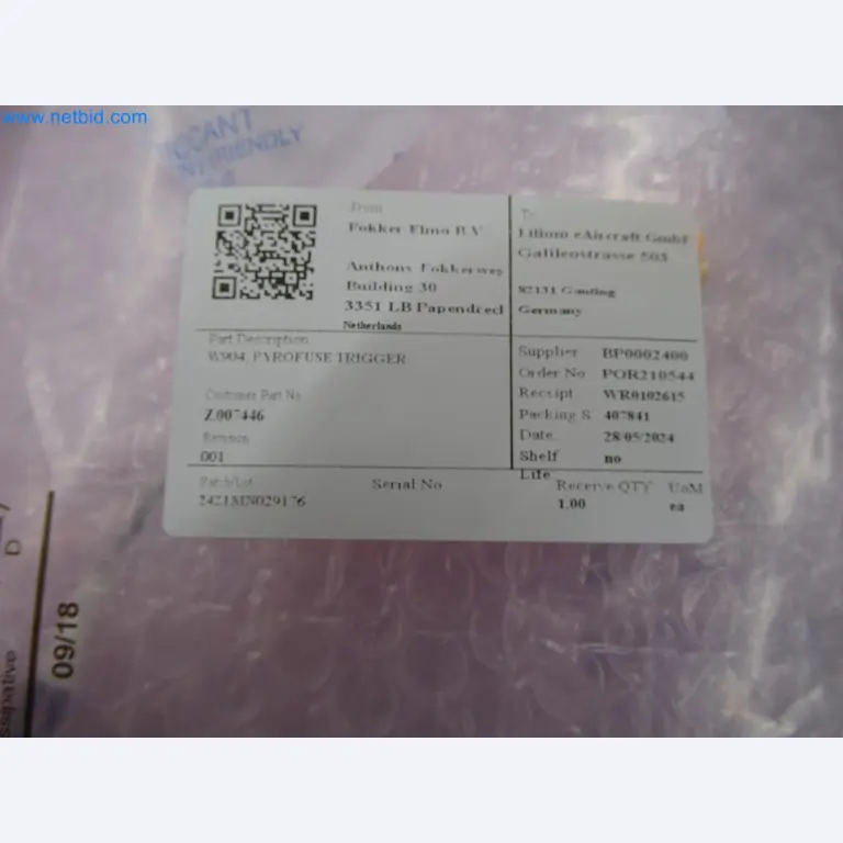 LILIUM eAircraft GmbH / LILIUM GmbH; Maschinen, Testanlagen und Betriebsausstattungen zur Herstellung von eVTOL -4