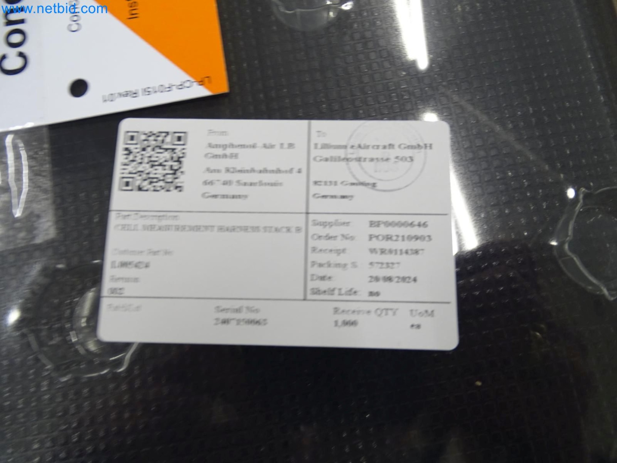 LILIUM eAircraft GmbH / LILIUM GmbH; Maschinen, Testanlagen und Betriebsausstattungen zur Herstellung von eVTOL -2