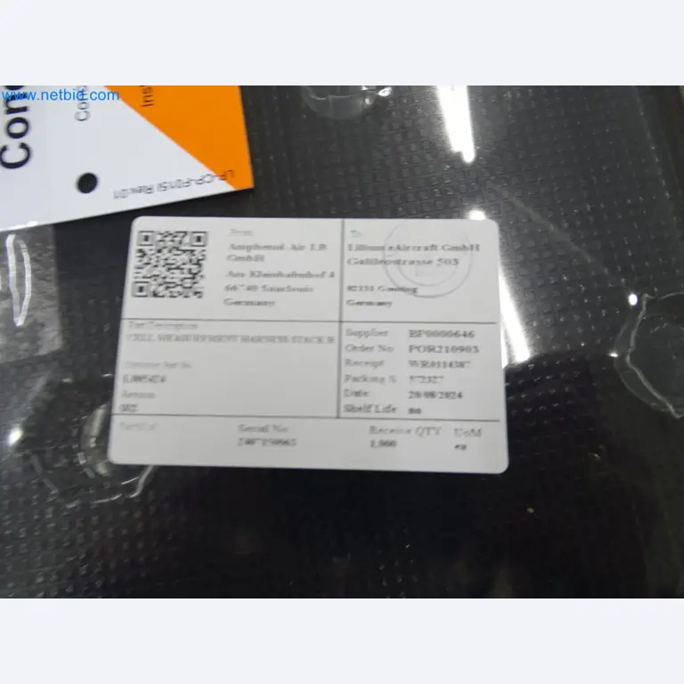 LILIUM eAircraft GmbH / LILIUM GmbH; Maschinen, Testanlagen und Betriebsausstattungen zur Herstellung von eVTOL -2